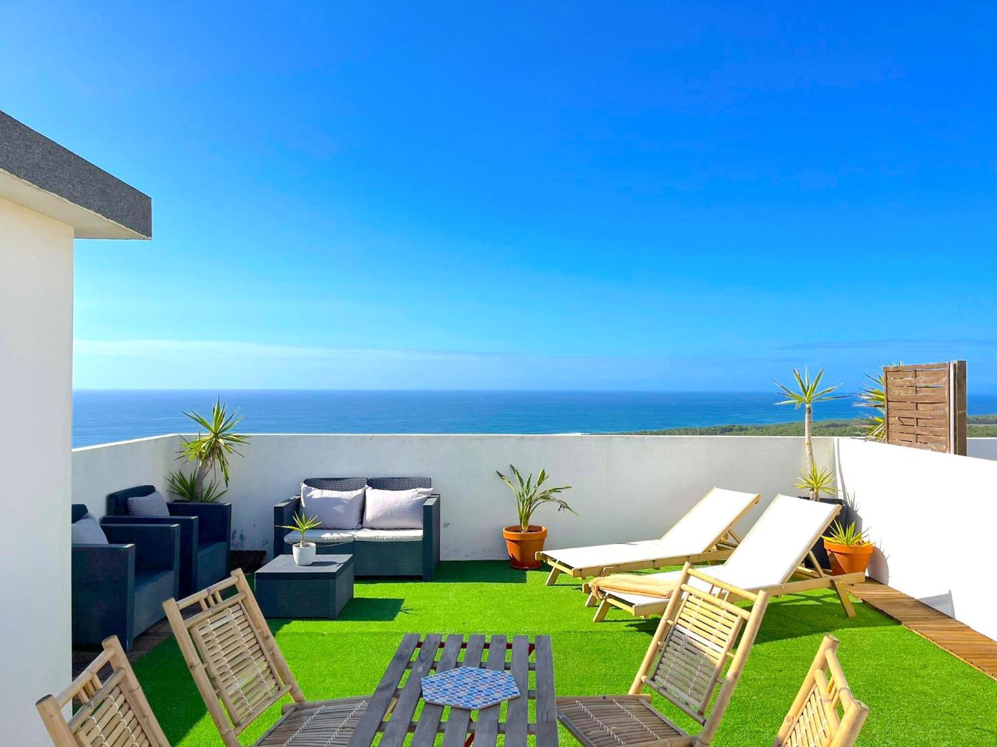 Nazare Boutique W Sea View And Private Rooftop Terace Buitenkant foto