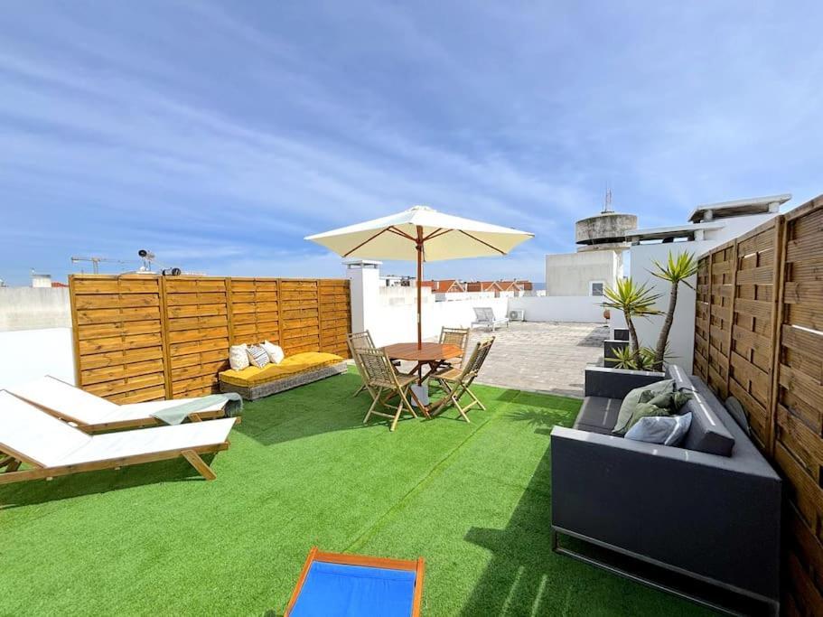 Nazare Boutique W Sea View And Private Rooftop Terace Buitenkant foto